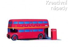 Papírový model - Londýnský autobus