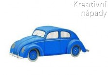 Papírový model - VW "Brouk"