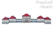 Papírový model - Palác Nymphenburg