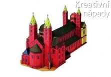Papírový model - Dom zu Speyer