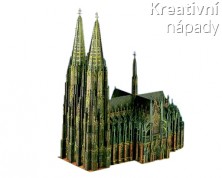 Papírový model - Kolínská katedrála