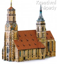 Papírový model - Univerzitní kostel Stuttgart