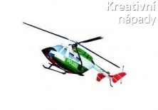 Papírový model - Vrtulník Eurocopter BK-117