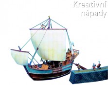 Papírový model - Římské obchodní loďstvo