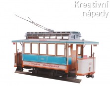Papírový model-Stuttgartská tramvaj 222(693)