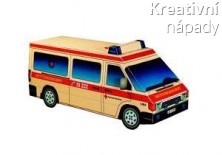 Papírový model -  Ambulance