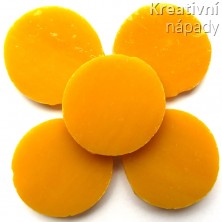 Mozaika kolečko 25mm - mango nectar