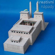 Papírový model - Egyptský palác (711)