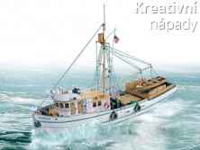 Papírový model / vystřihovánka - Rybářská loď "Proud Mary" (747)