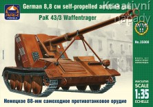 Německá samohybná protitanková zbraň PaK 43/3 Waffentrager