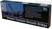 Krabice od dřevěného modelu zvedacího mostu Strauss Trunnion Beascule 