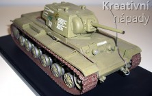 Ruský těžký bojový tank, model 1941, pozdější verze, KV-1