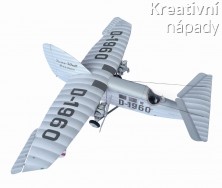 Papírový model - Letadlo Focke Wulf F 19A "Ente" (S106)