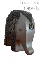Mozaikový set - pokladnička slon