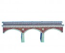 Papírový model - Železniční most