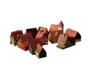 Papírový model - Vesnice s hrázděnými domy