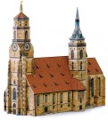  - Papírový model - Univerzitní kostel Stuttgart