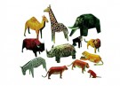 - Papírový model - 12 zvířat v ZOO