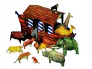  - Papírový model - Noemova archa s 12 zvířaty