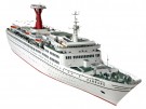  - Papírový model - Výletní loď TS Hamburg (3337)