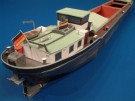 Papírové modely/ vystřihovánky Binnenschiff (vlečný člun)