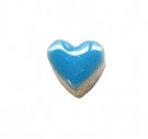  - Mozaika srdce modré - malé 8 mm