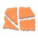  - Mozaika zlomky 20-60x6,5 mm oranžová F42b
