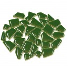 Mozaika zlomky 5-15x4 mm tm. zelená FM32b