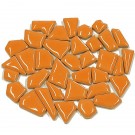 Mozaika zlomky 5-15x4 mm oranžová FM42b