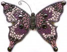  - Mozaikový set - motýl fialovo-růžový 50 cm