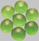 Skleněné oblázky 15-20 mm zelené N02