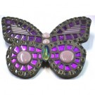  - Set - motýl fialový 26x20 cm