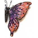  - Mozaikový set - motýl červenofialový 40 cm