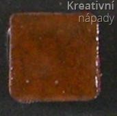 Mozaika 10x10x3mm hnědá 104036