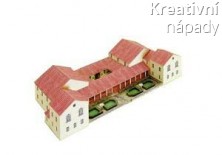 Papírový model - Římský statek (Villa Rustica)