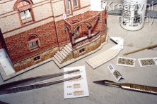 Papírový model - Vila Braun Metzingen