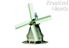 Papírový model - Windmill - Větrný mlýn