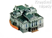 Papírový model - Zámek Linderhof