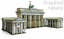 Papírový model - Brandenburská brána