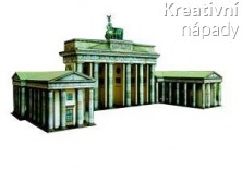 Papírový model - Brandenburská brána