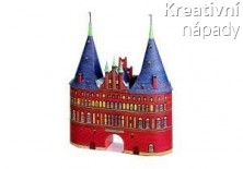 Papírový model - Holštýnská brána Lübeck