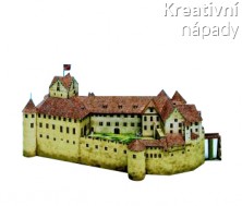 Papírový model - Hrad Meersburg