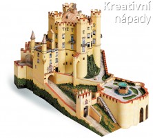 Papírový model - Zámek Hohenschwangau