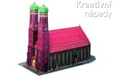 Papírový model - Frauenkirche (Kostel naší paní)