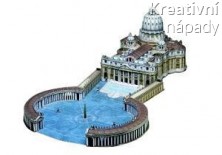 Papírový model - Chrám sv.Petra v Římě