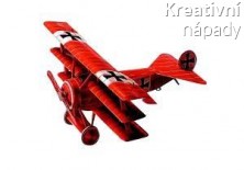 Papírový model - Fokker DR I