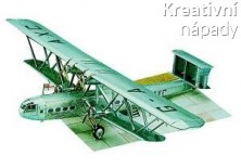 Papírový model - Handley Page HP-42