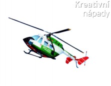 Papírový model - Vrtulník Eurocopter BK-117