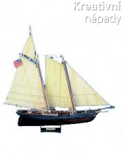 Papírový model - Jachta "America" (72461)