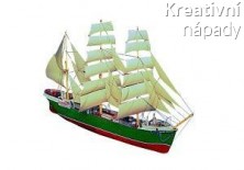 Papírový model - Rickmer Rickmers